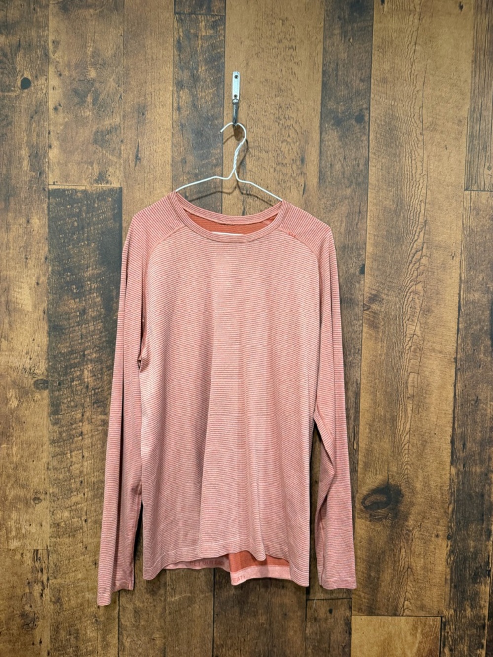 Lululemon men’s metal vent long sleeve shirt XL EUC